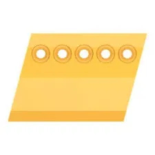 195-7232 Felcsavarozható szikla felső burkolat szegmens kopólemeze LH