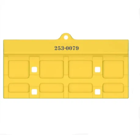 253-0079 Hegesztett középső félnyíl