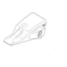 368-3877 Caterpillar A200 kanál fogak behatolása