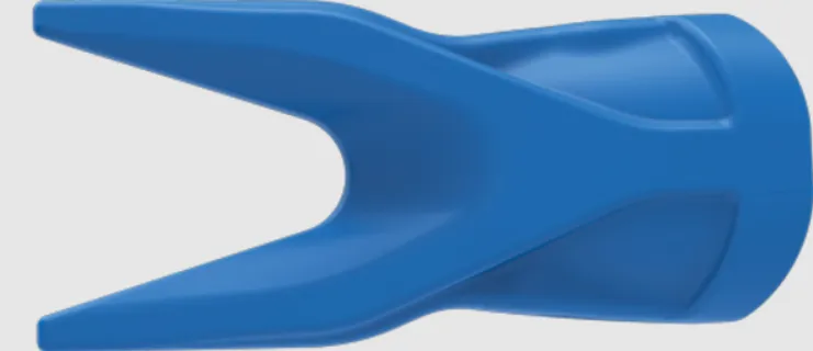 XS30UT Hensley XS30 Double Tiger Point Tip